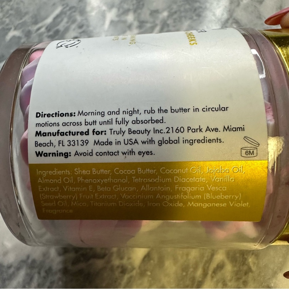Truly Berry Cheeky Clearing Booty Butter - Picture 2 of 4
